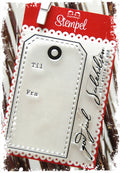 Papirdesign stempel - Tag