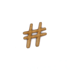 Hashtag (#) - flere valg