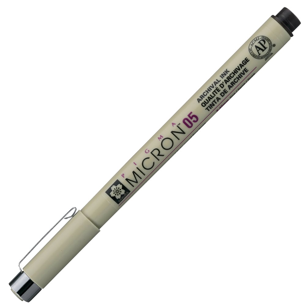 Sakura Pigma Micron 05 – 0,45mm – 117 Sepia (mørk brun)