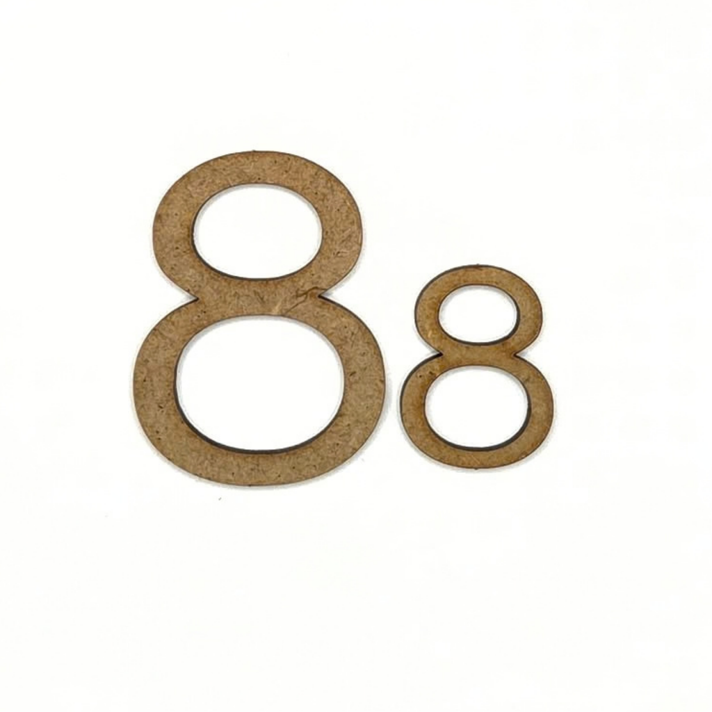 8-tall - velg størrelse