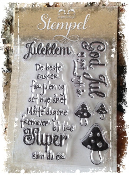 Papirdesign stempel - Superjul
