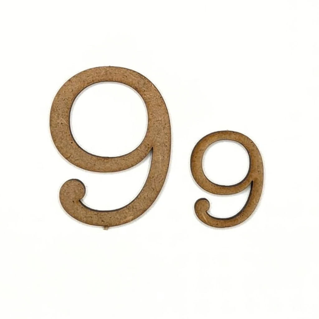 9-tall - velg størrelse