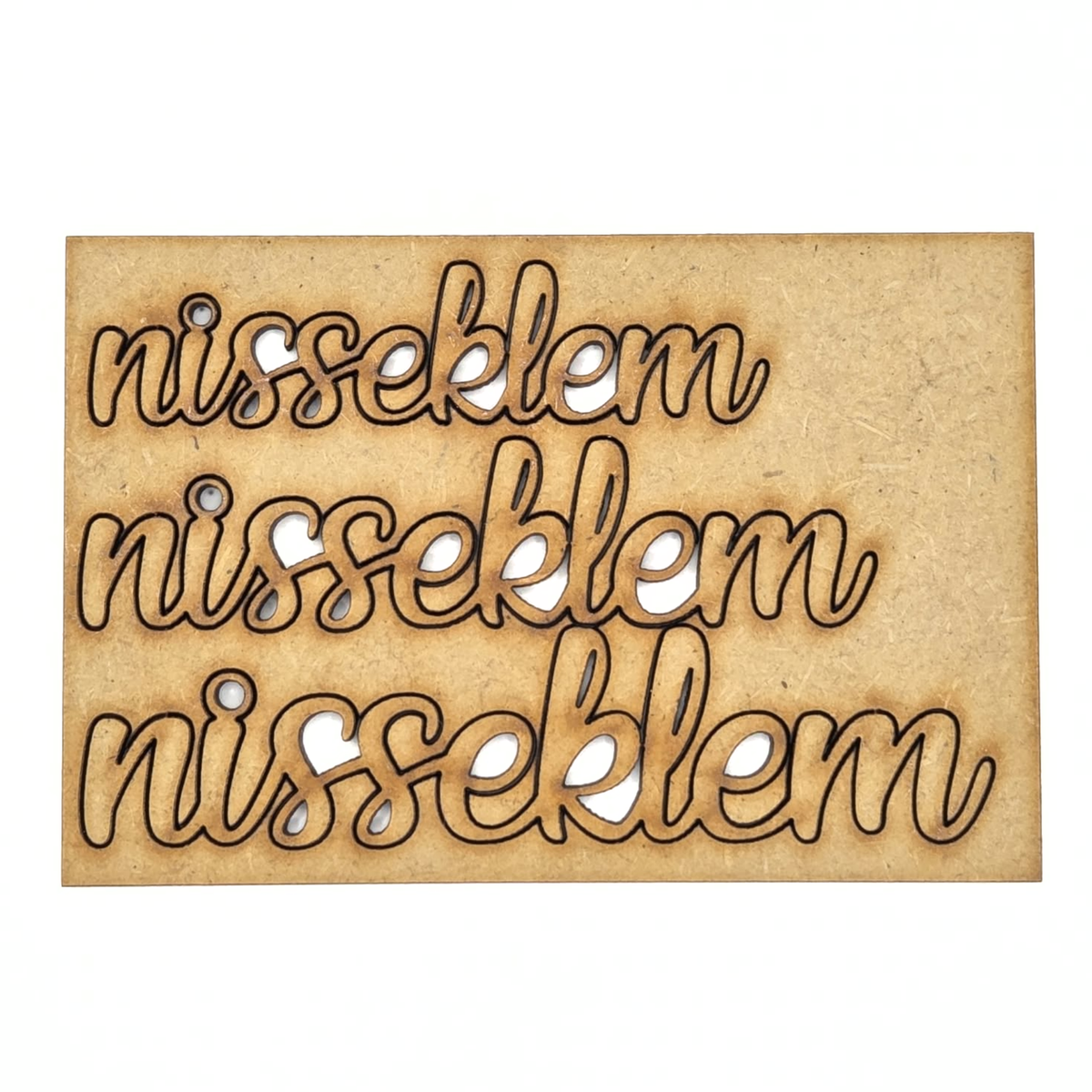 Nisseklem på plate - 3 størrelser