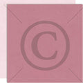 Papirdesign Monokromatisk – Rosa
