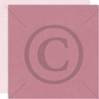 Papirdesign Monokromatisk – Rosa
